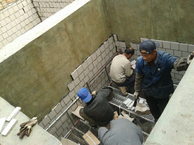 設備內(nèi)部耐酸磚防腐施工工藝流程